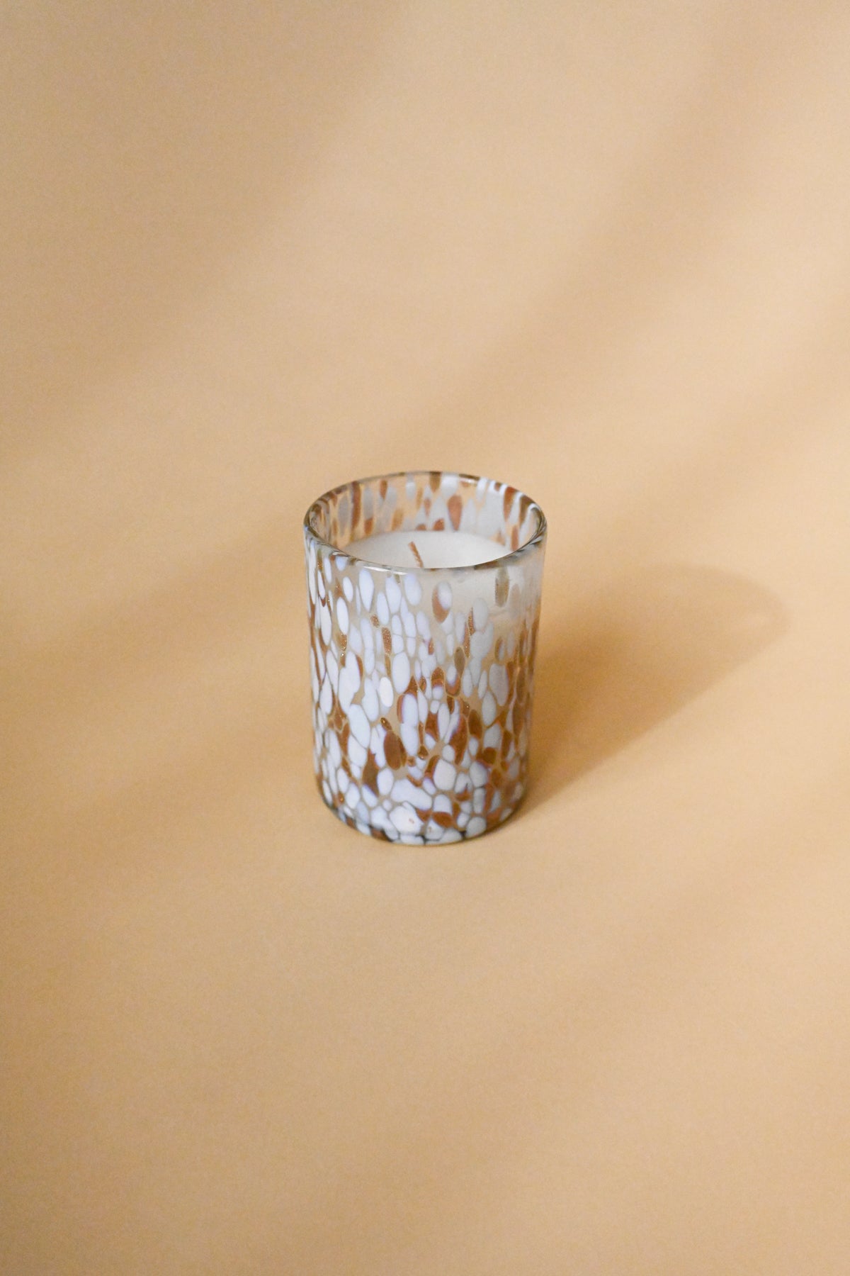 Confetti Glass Cylinder Candle