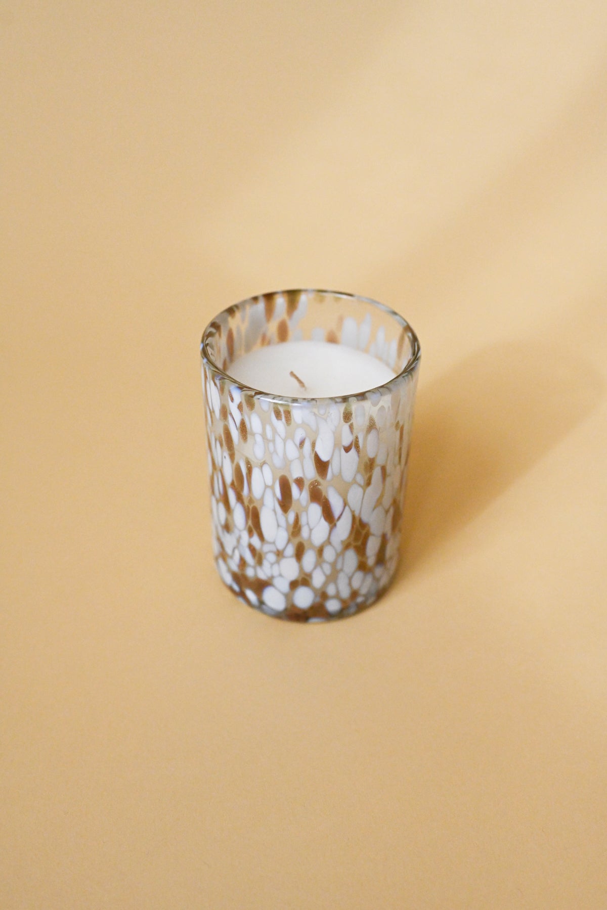 Confetti Glass Cylinder Candle