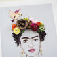 "Nesting Frida" Flower Print