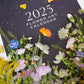 2025 Flower Art Calendar