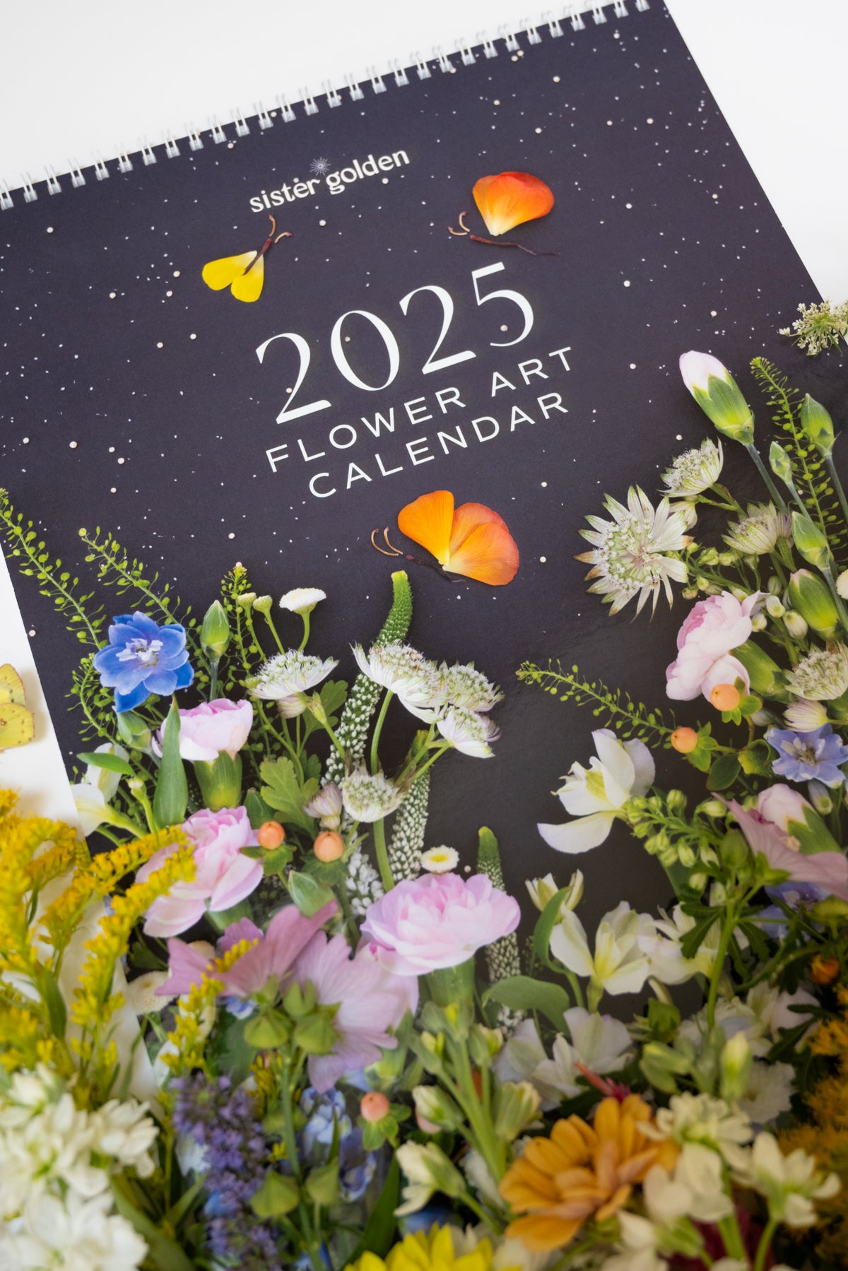 2025 Flower Art Calendar