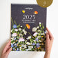 2025 Flower Art Calendar