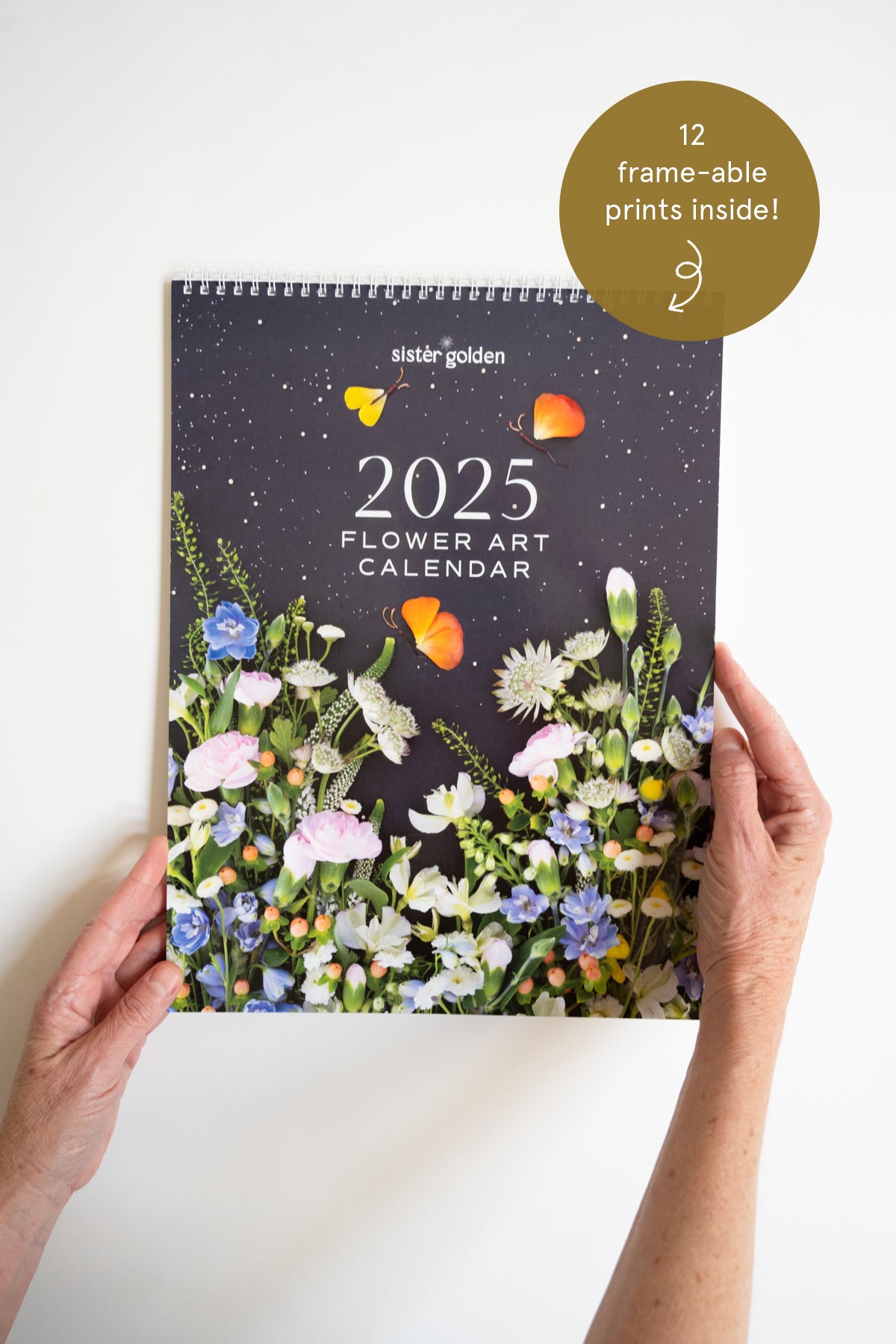 2025 Flower Art Calendar