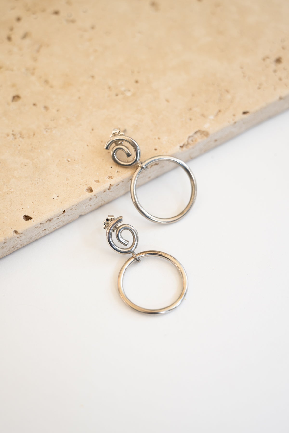 Silver Knocker Earrings