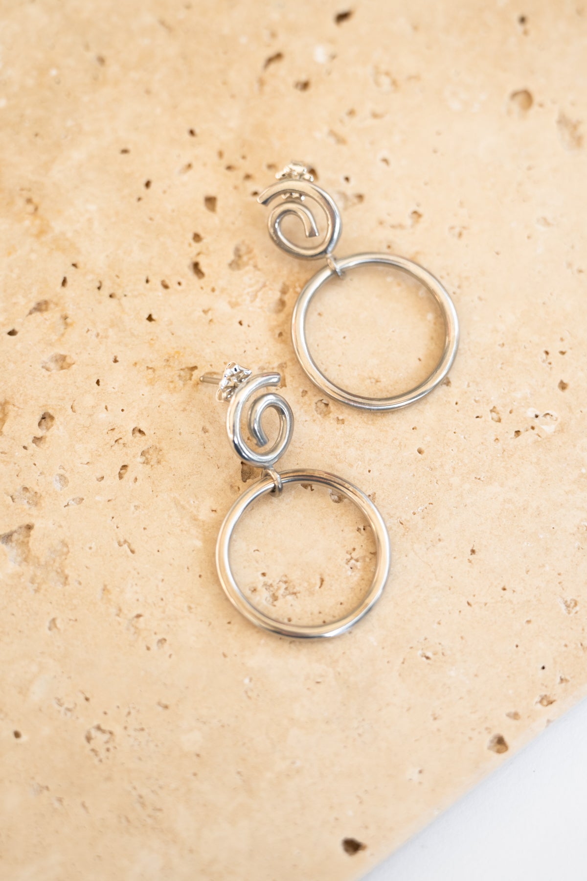 Silver Knocker Earrings