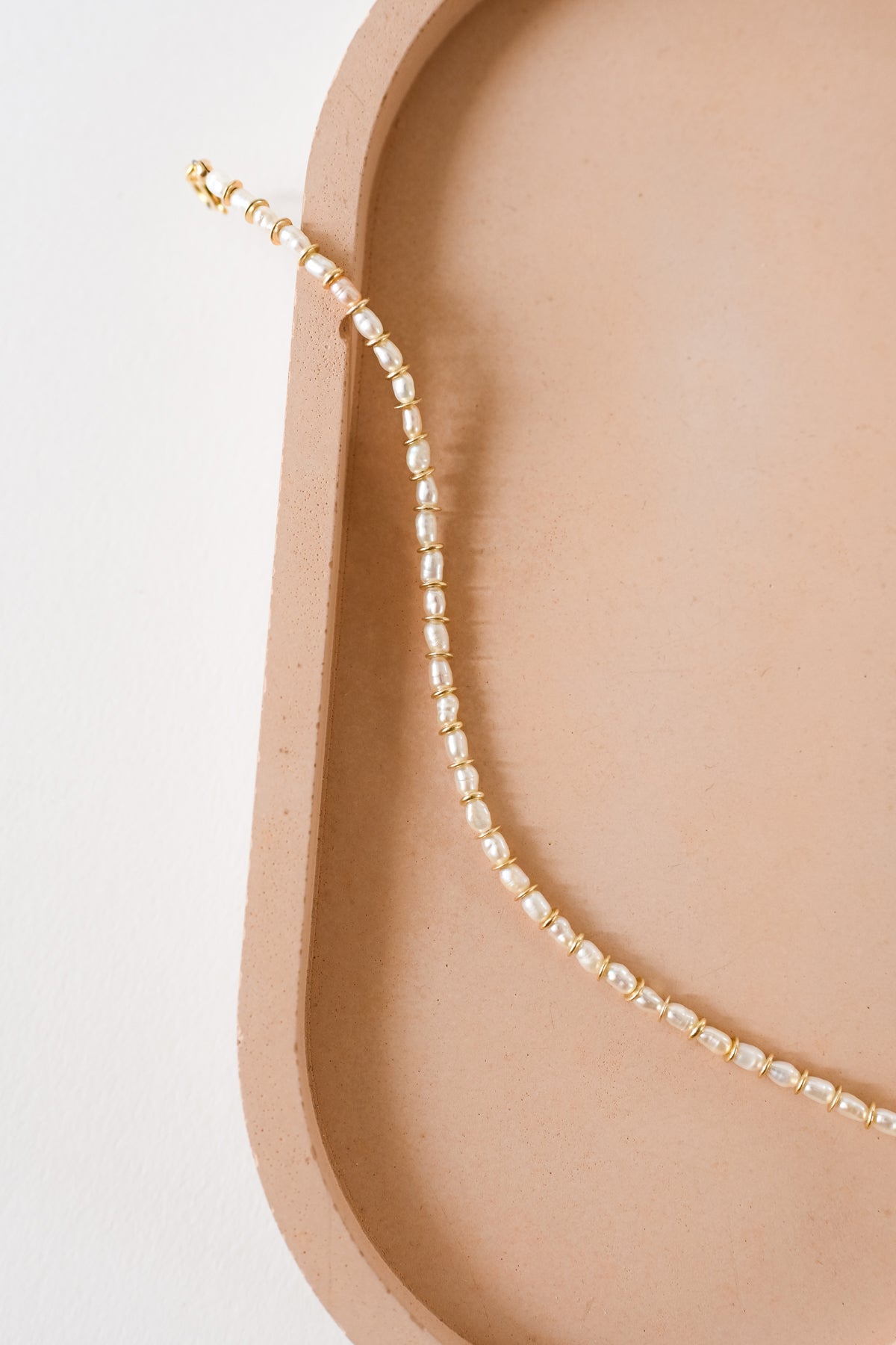 Delicate Freshwater Pearl Bracelet, Choker Necklace