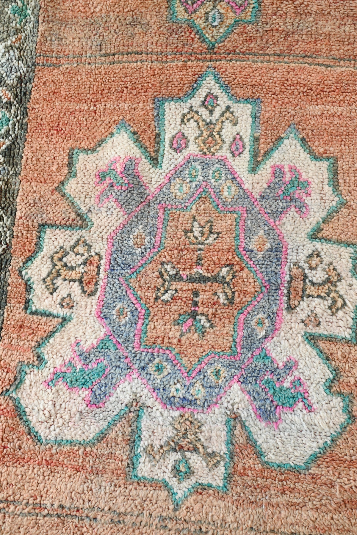 Princess Peach Vintage Moroccan Rug