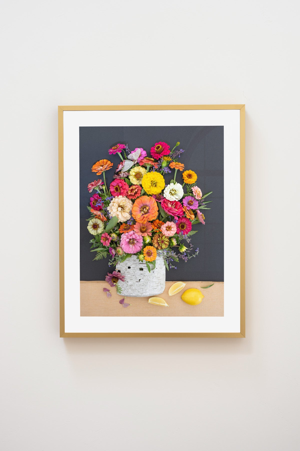 "A Lemon a Day" Flower Print
