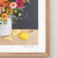 "A Lemon a Day" Flower Print