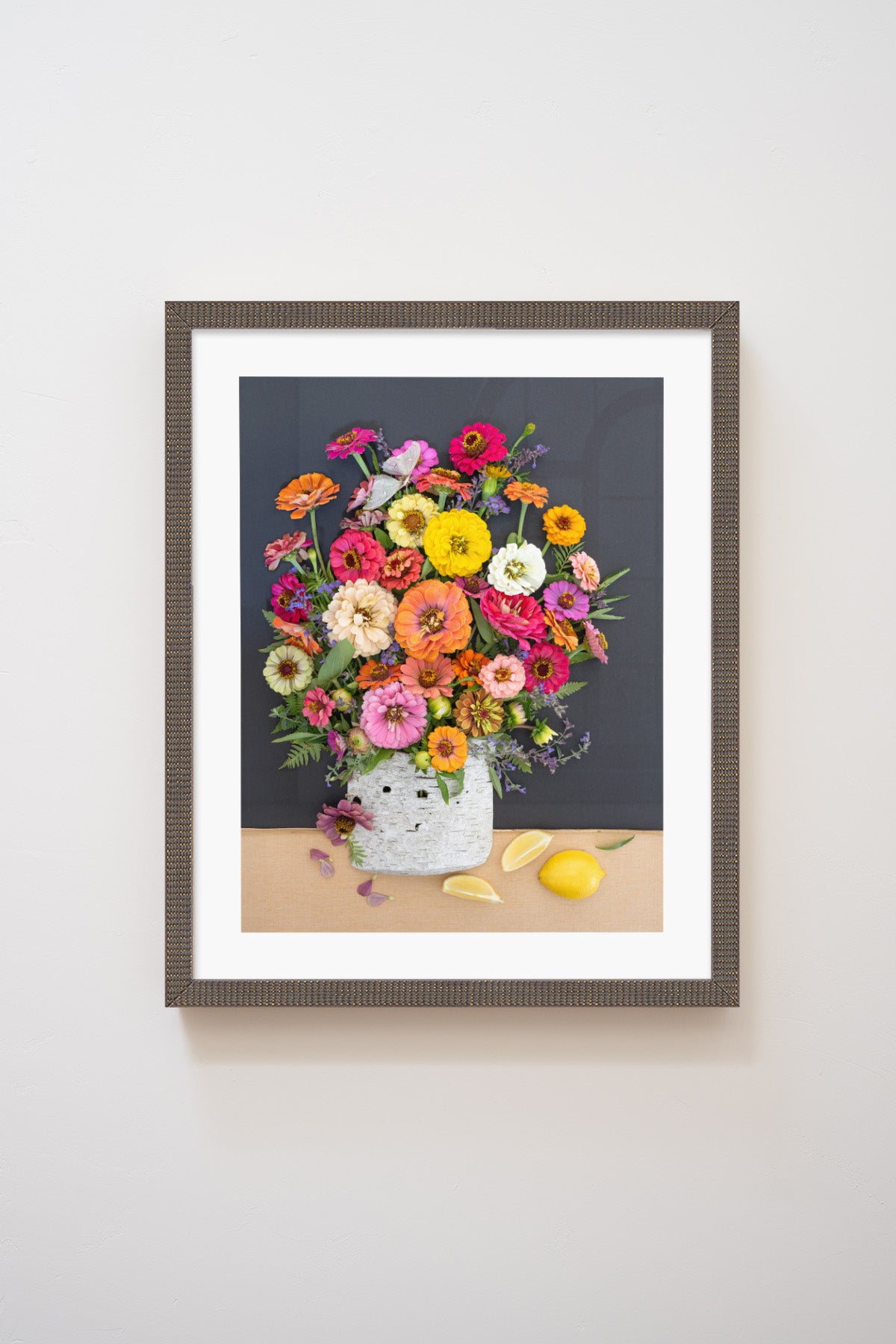 "A Lemon a Day" Flower Print