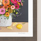 "A Lemon a Day" Flower Print
