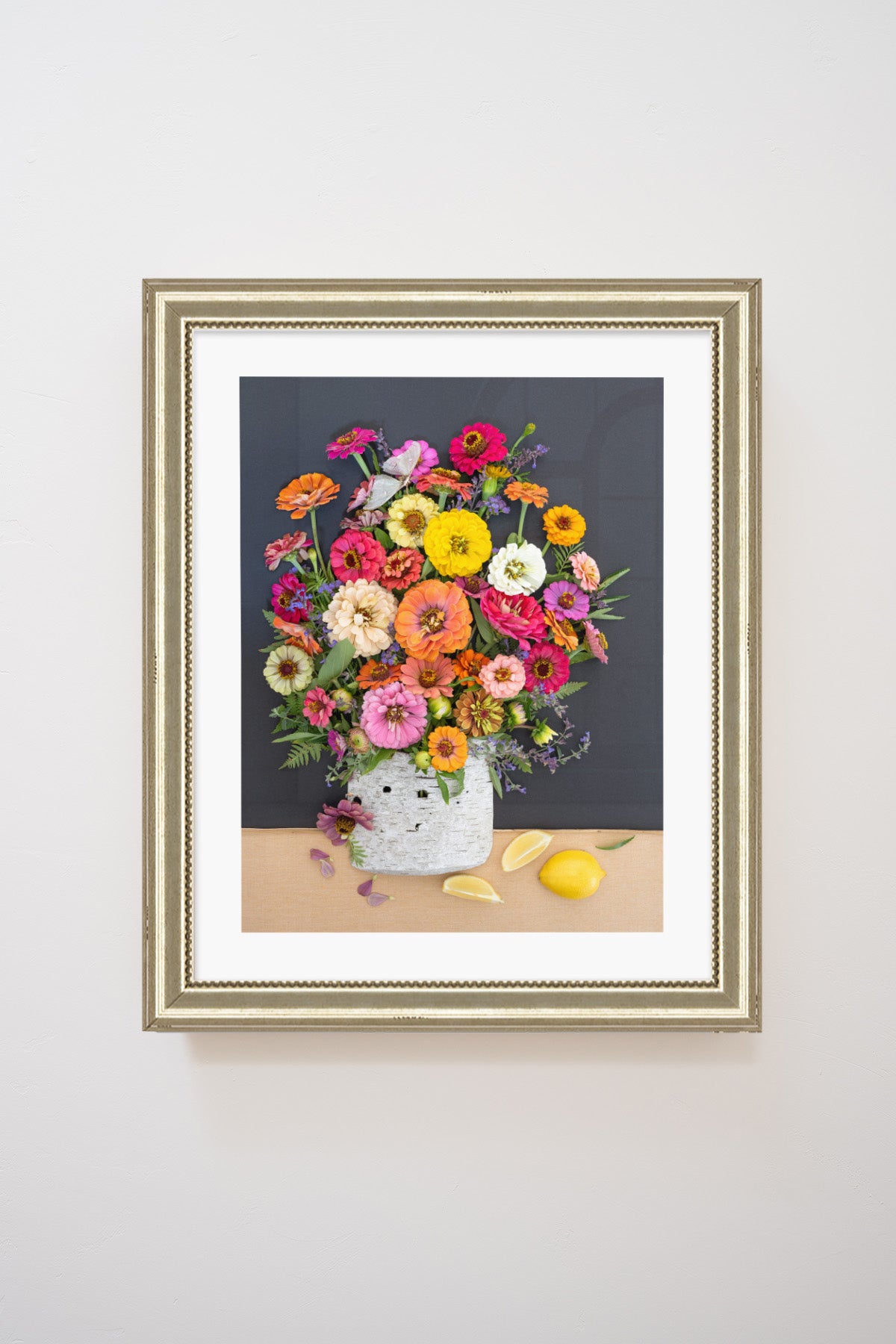 "A Lemon a Day" Flower Print