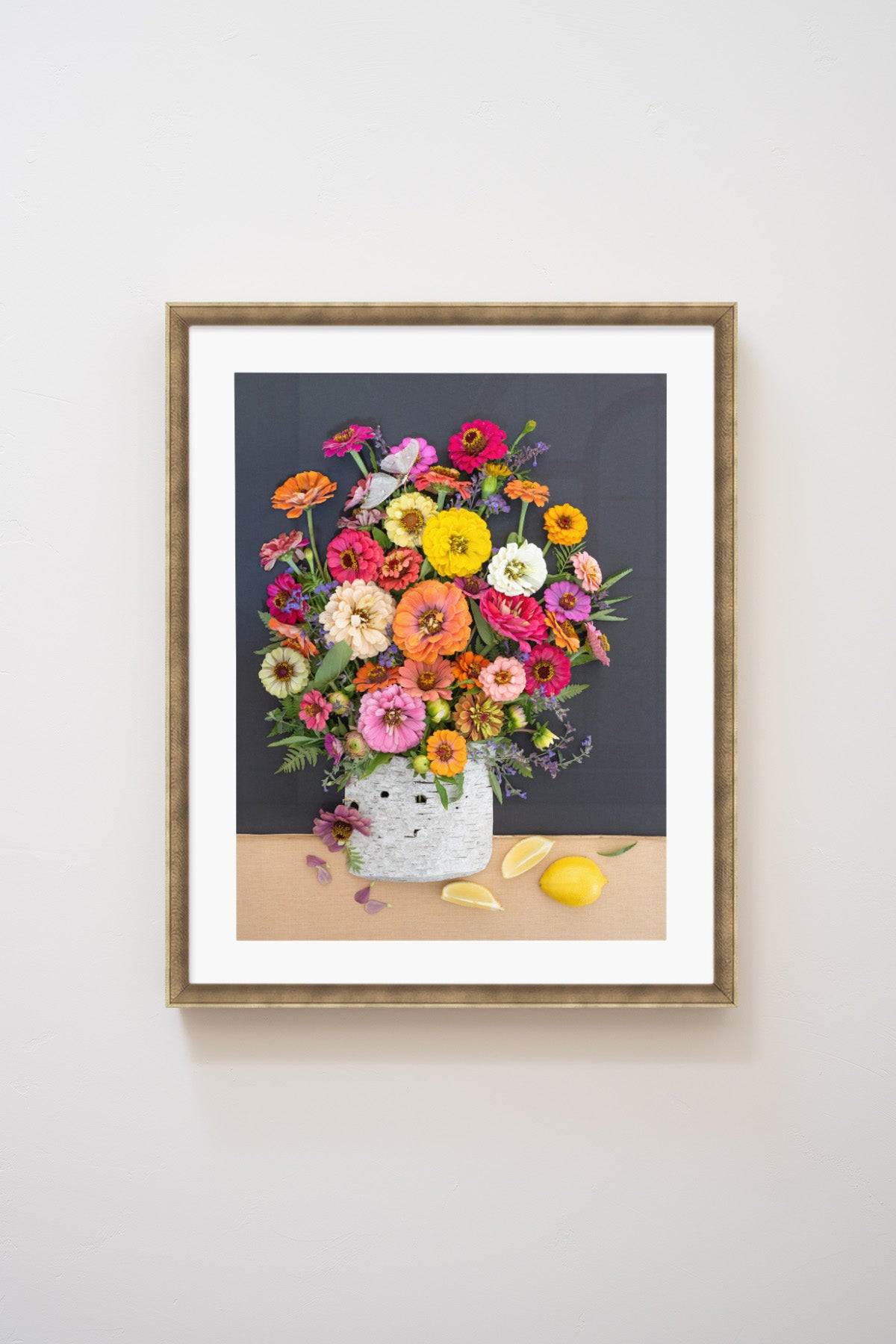 "A Lemon a Day" Flower Print