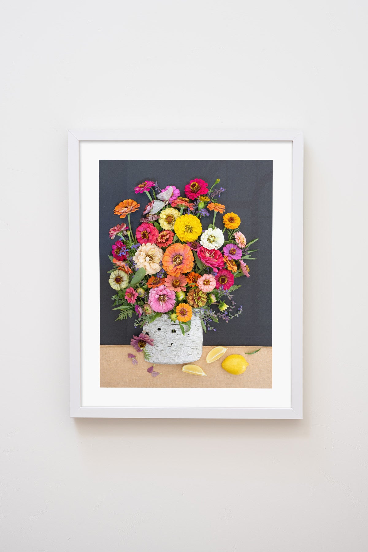 "A Lemon a Day" Flower Print