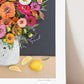 "A Lemon a Day" Flower Print