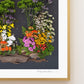 "Living in Color" Flower Print