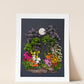 "Living in Color" Flower Print