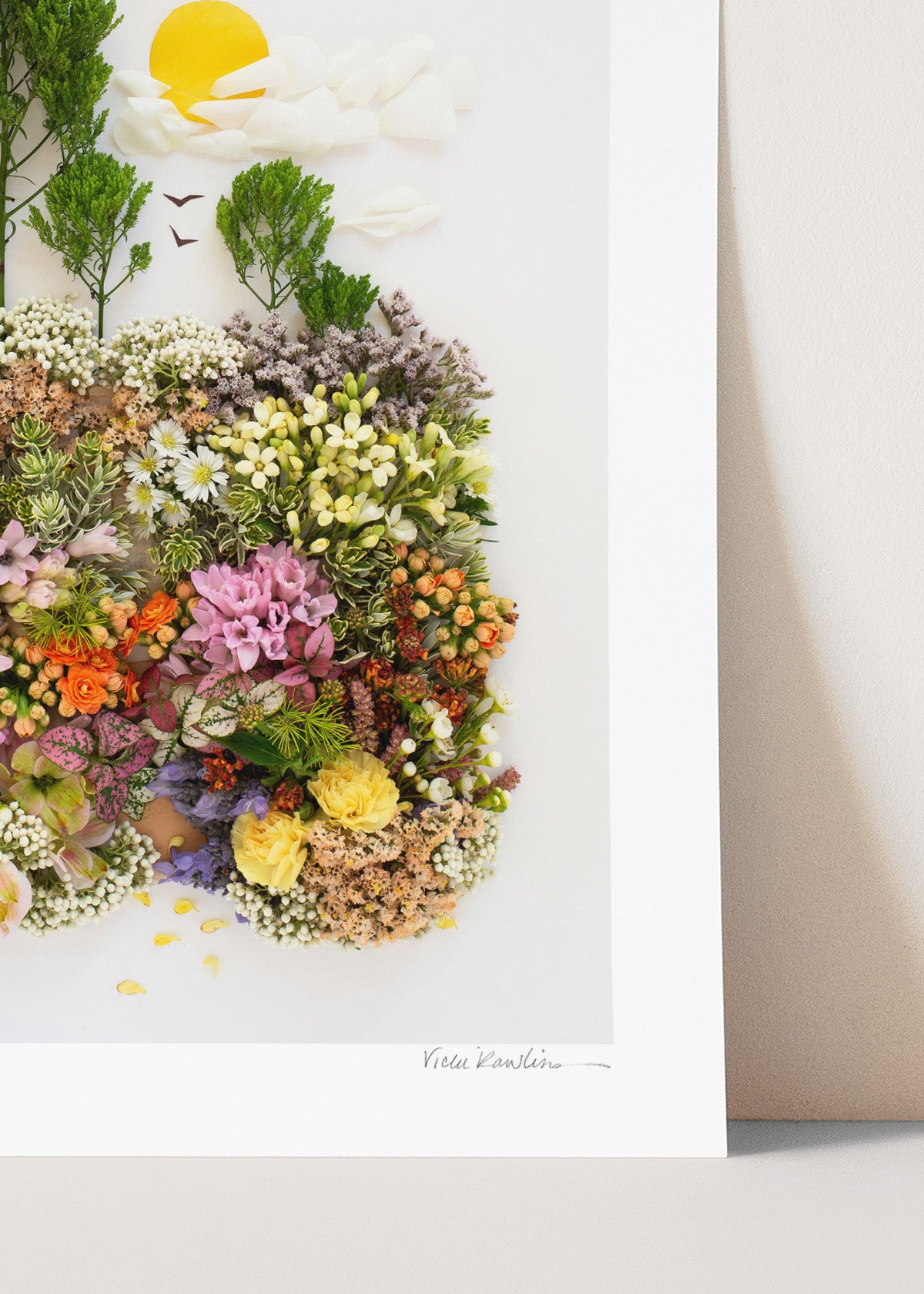 "Lovely Day" Flower Print
