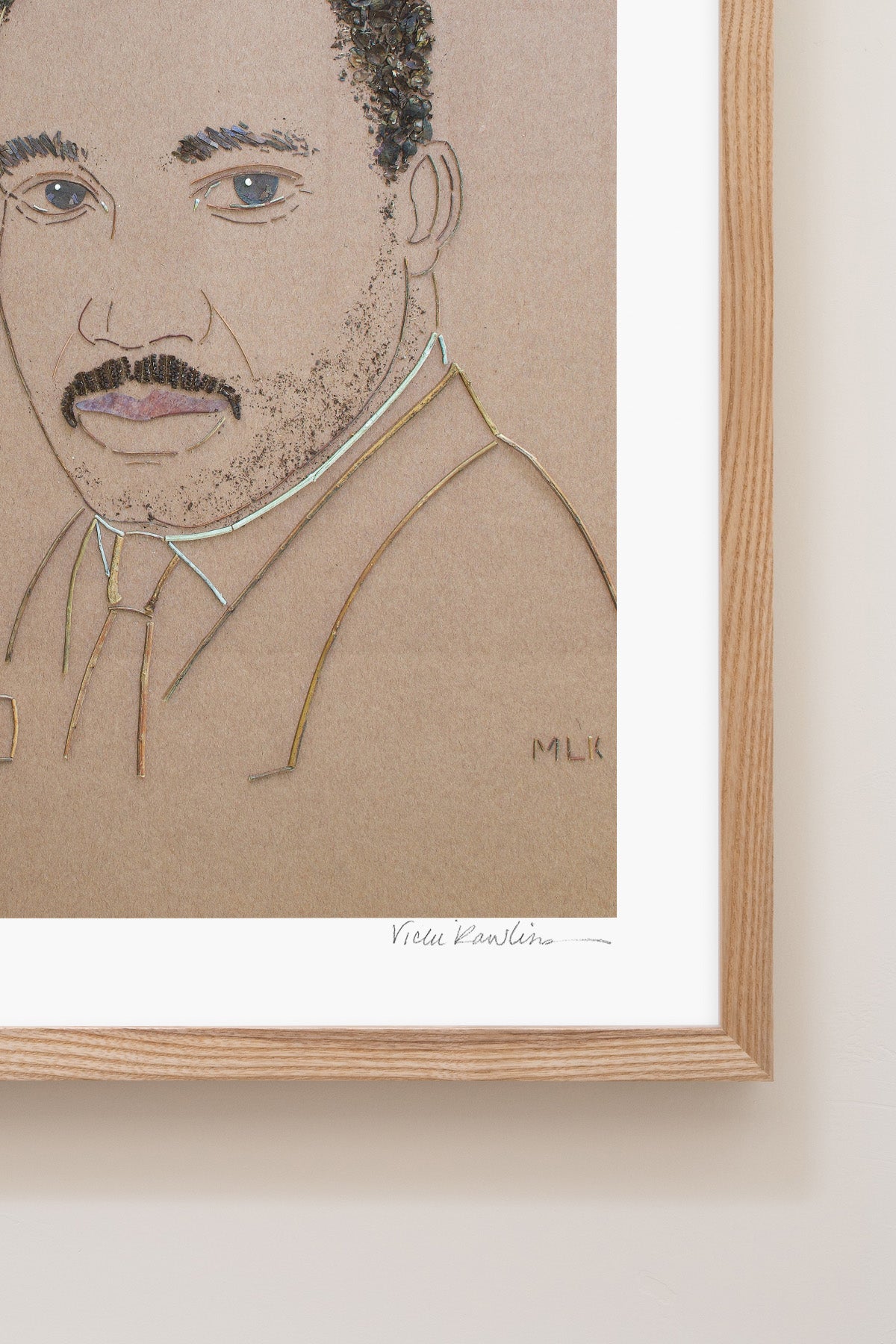 "MLK" Flower Art Print