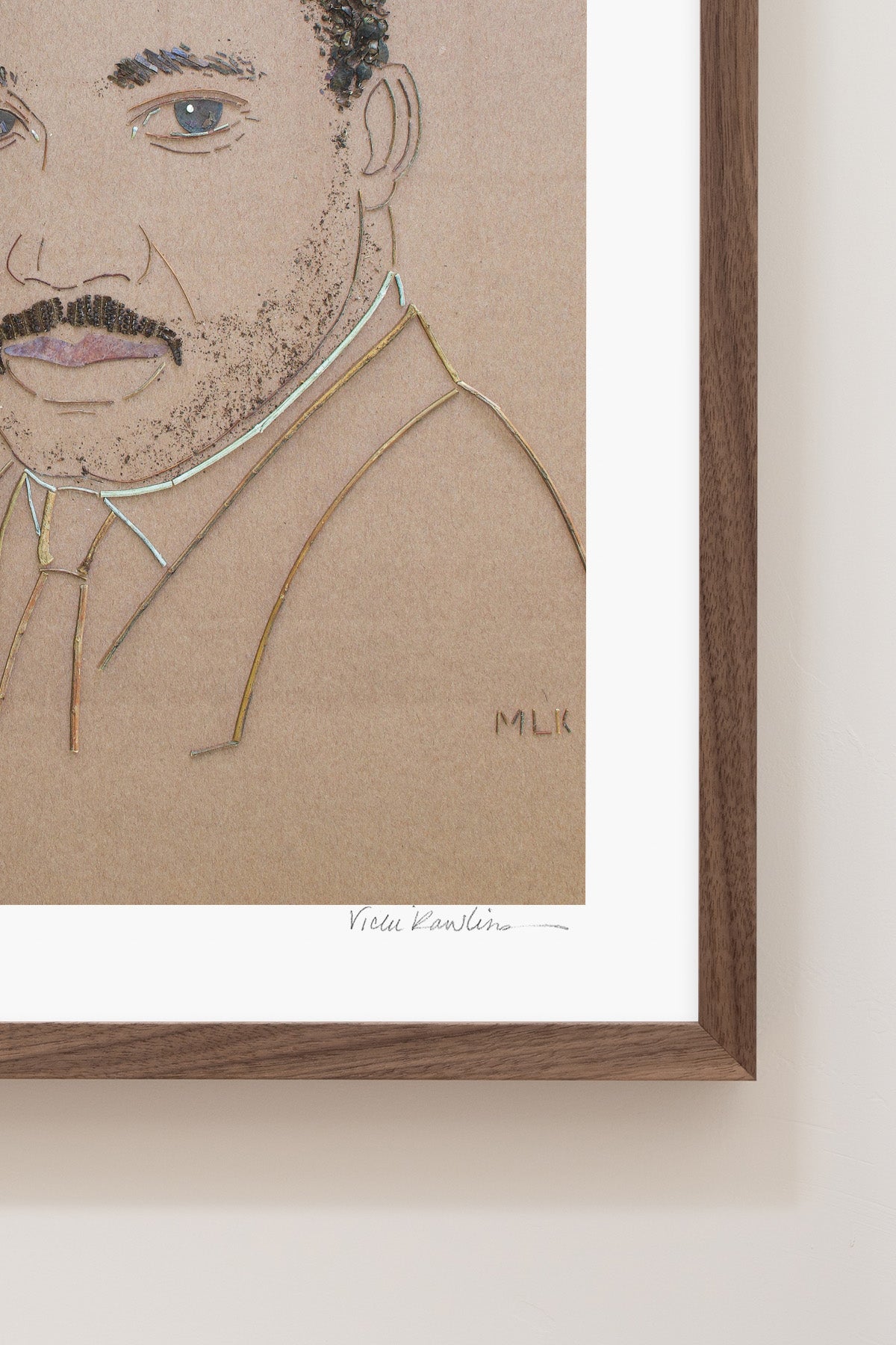 "MLK" Flower Art Print