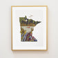 "Minnesota" Flower Print - Sister Golden