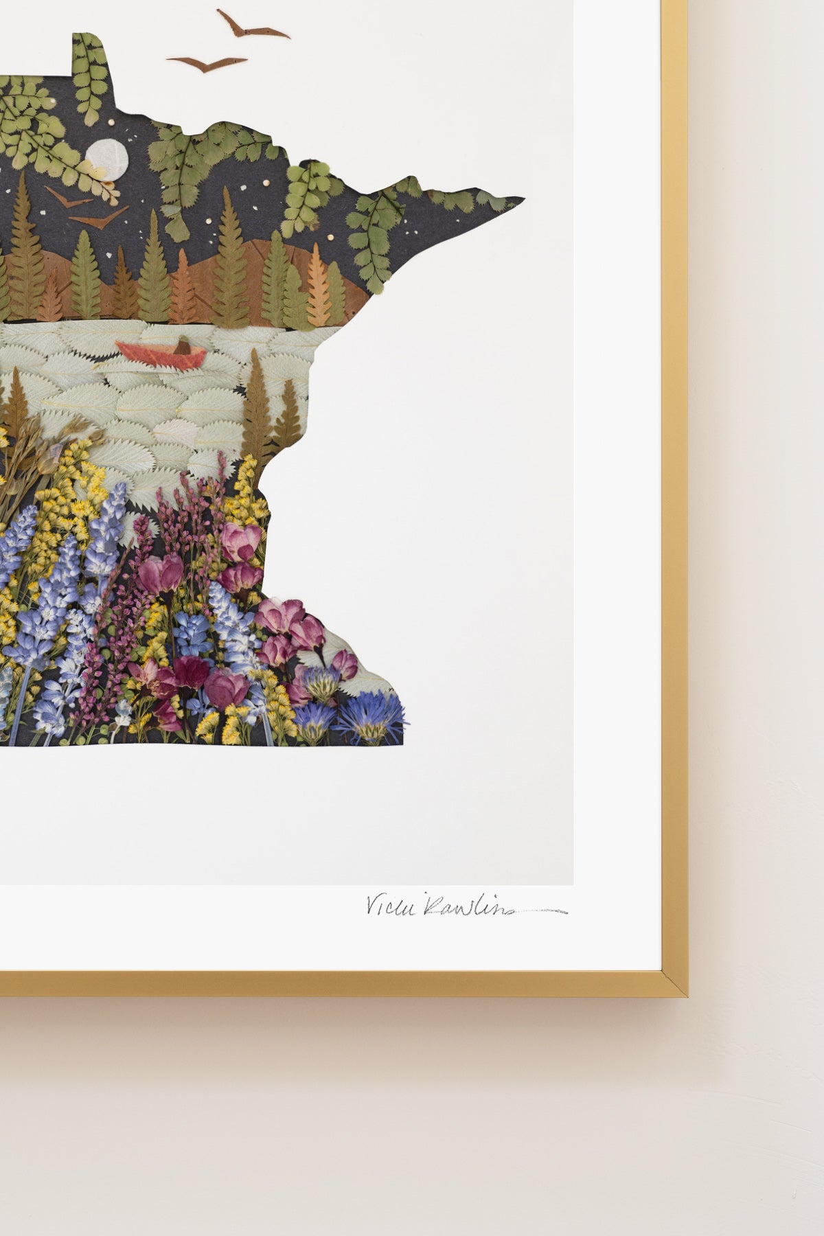 "Minnesota" Flower Print - Sister Golden