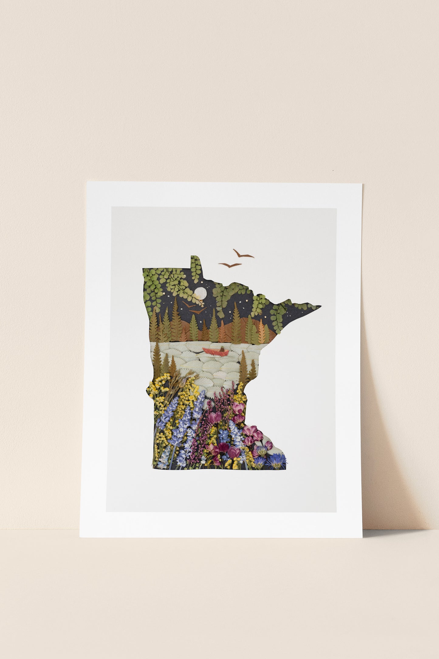 "Minnesota" Flower Print - Sister Golden