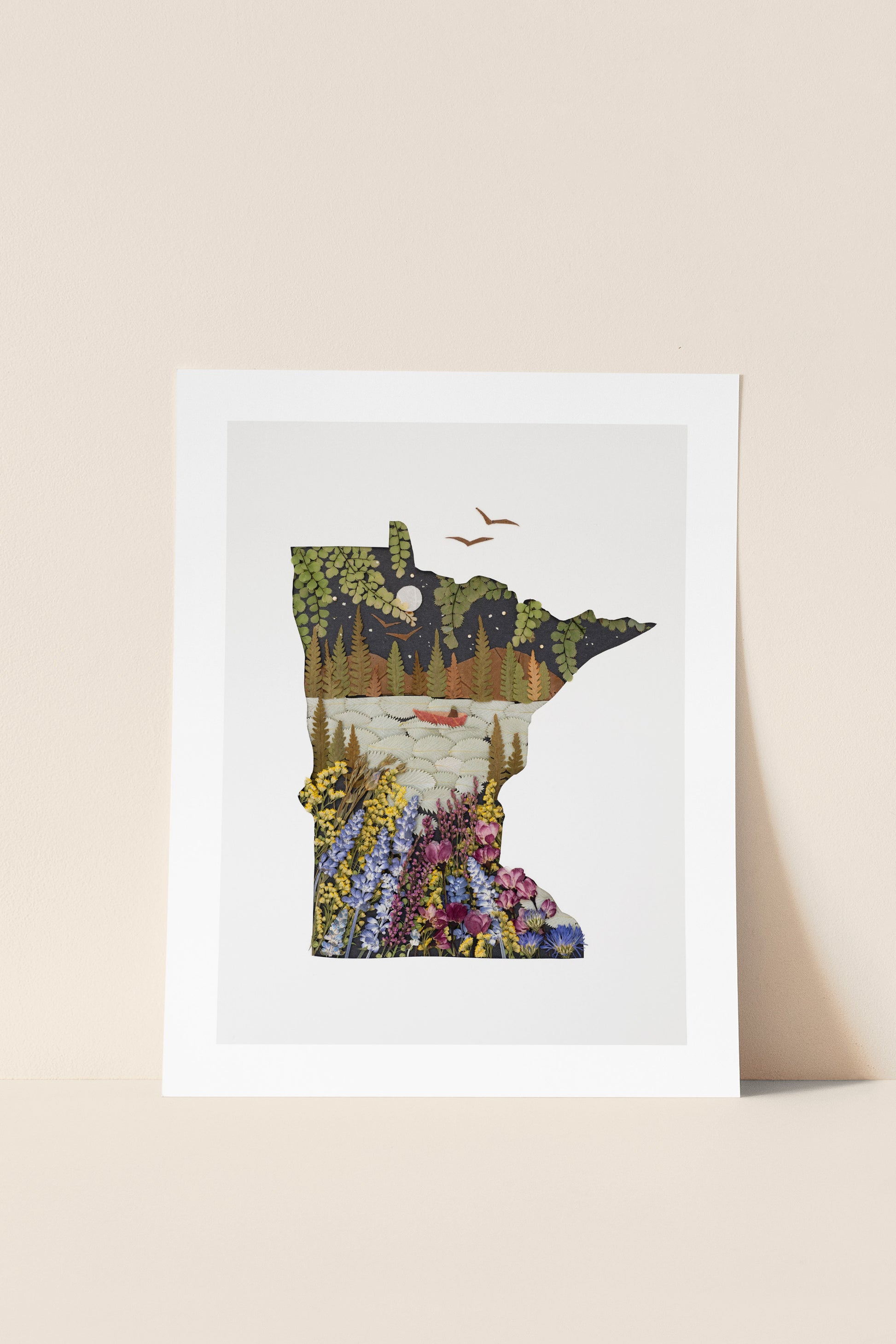 "Minnesota" Flower Print - Sister Golden