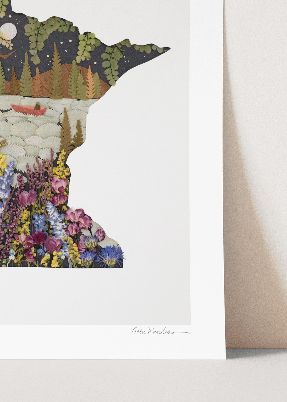 "Minnesota" Flower Print - Sister Golden