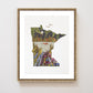 "Minnesota" Flower Print - Sister Golden