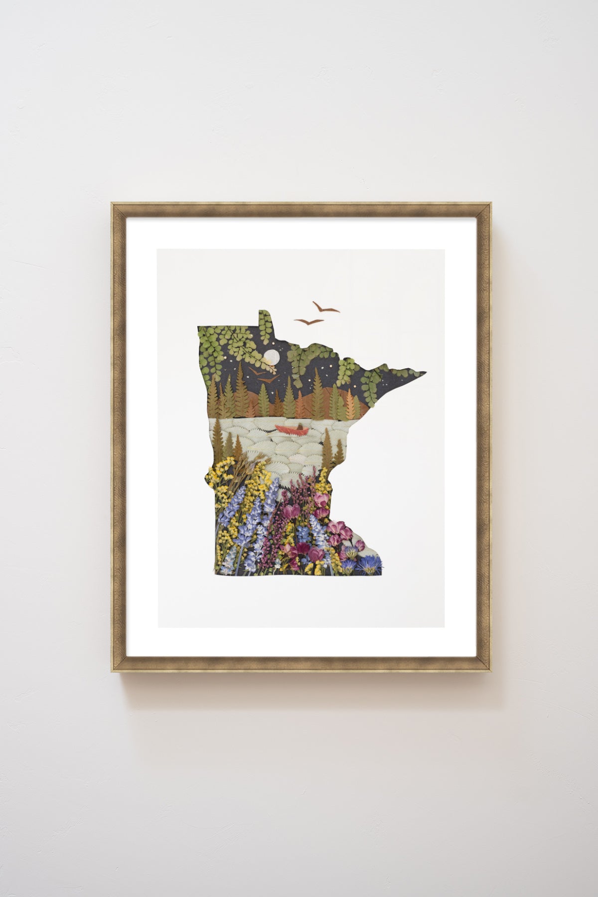 "Minnesota" Flower Print - Sister Golden