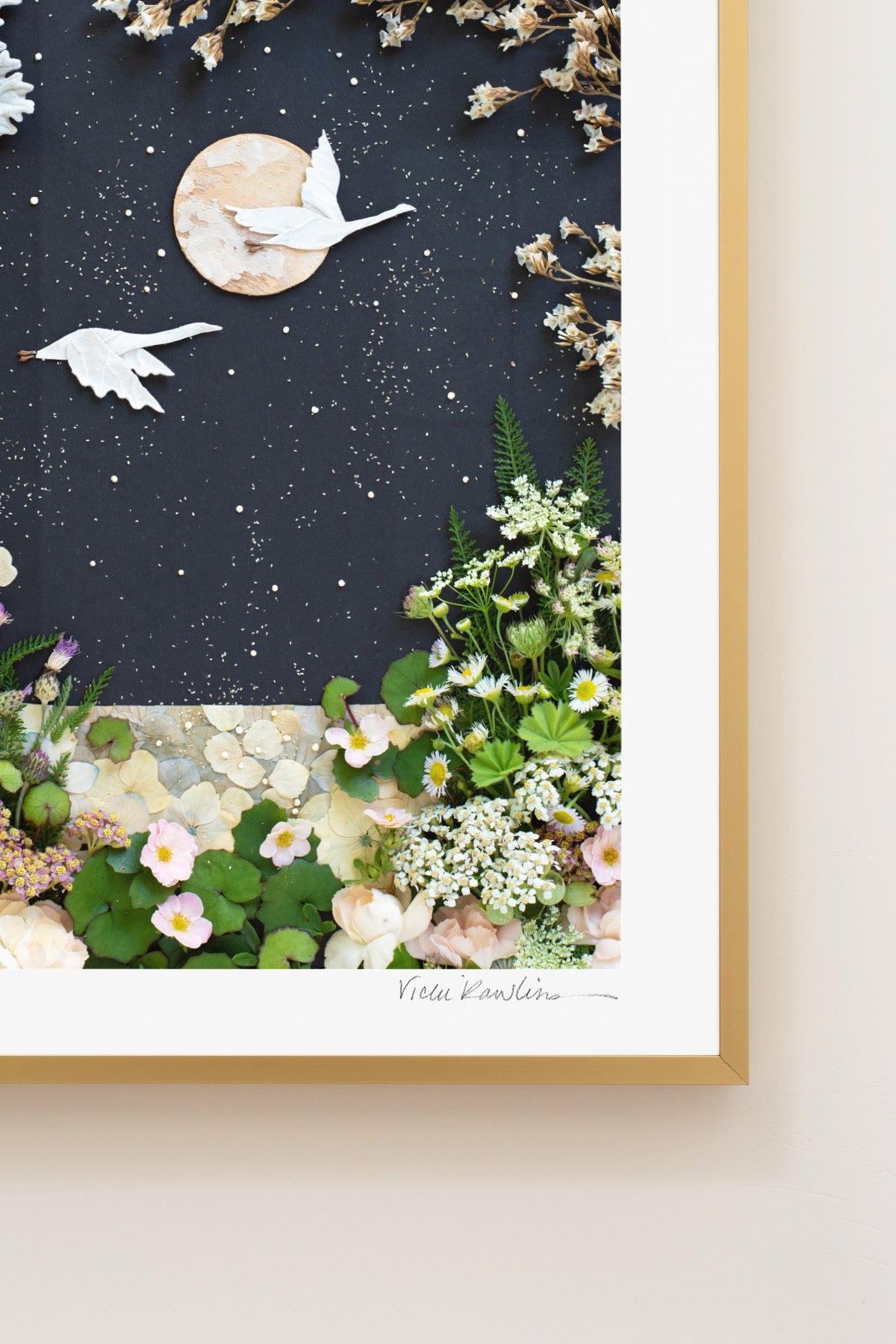 "Moon Dance" Flower Print