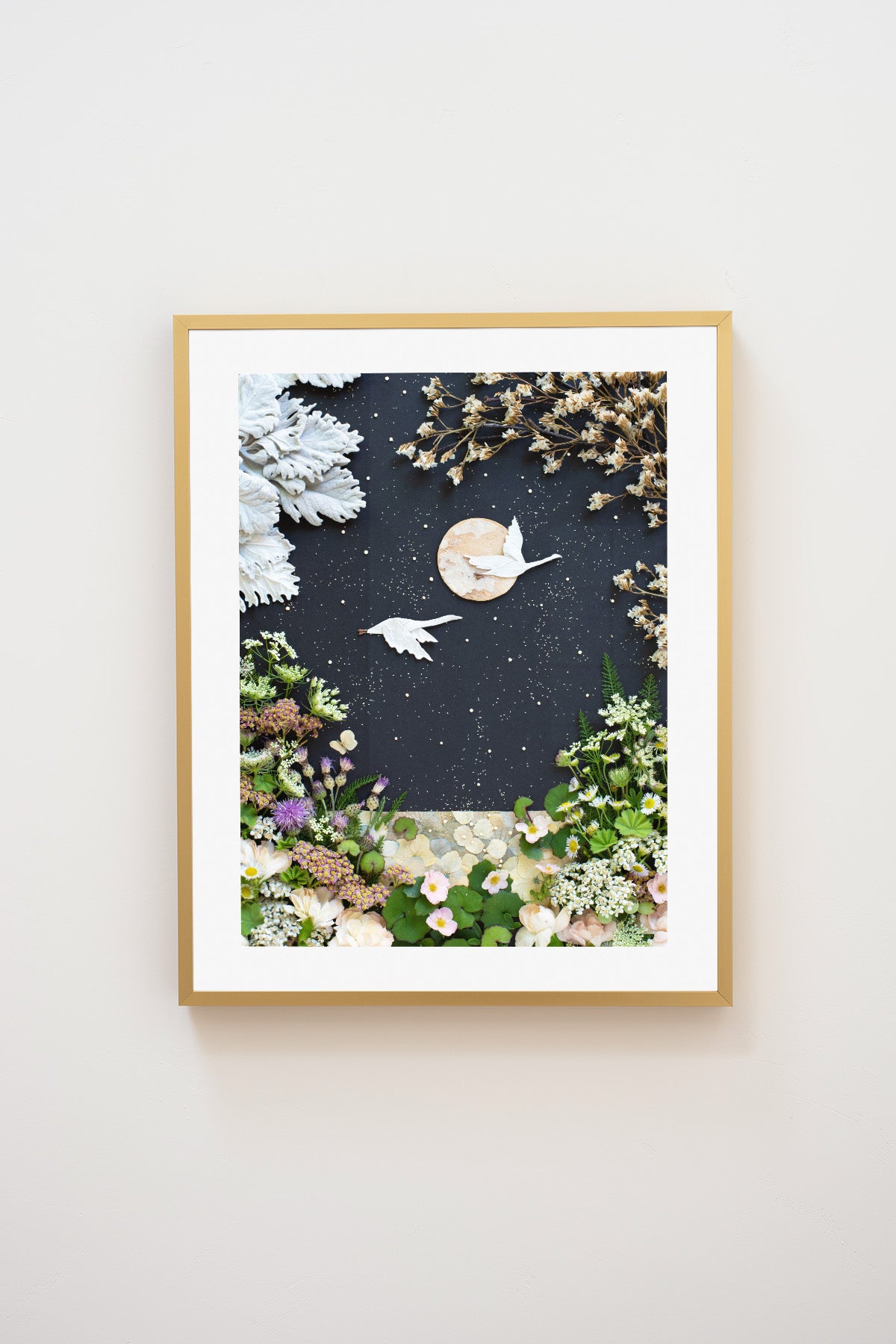 "Moon Dance" Flower Print