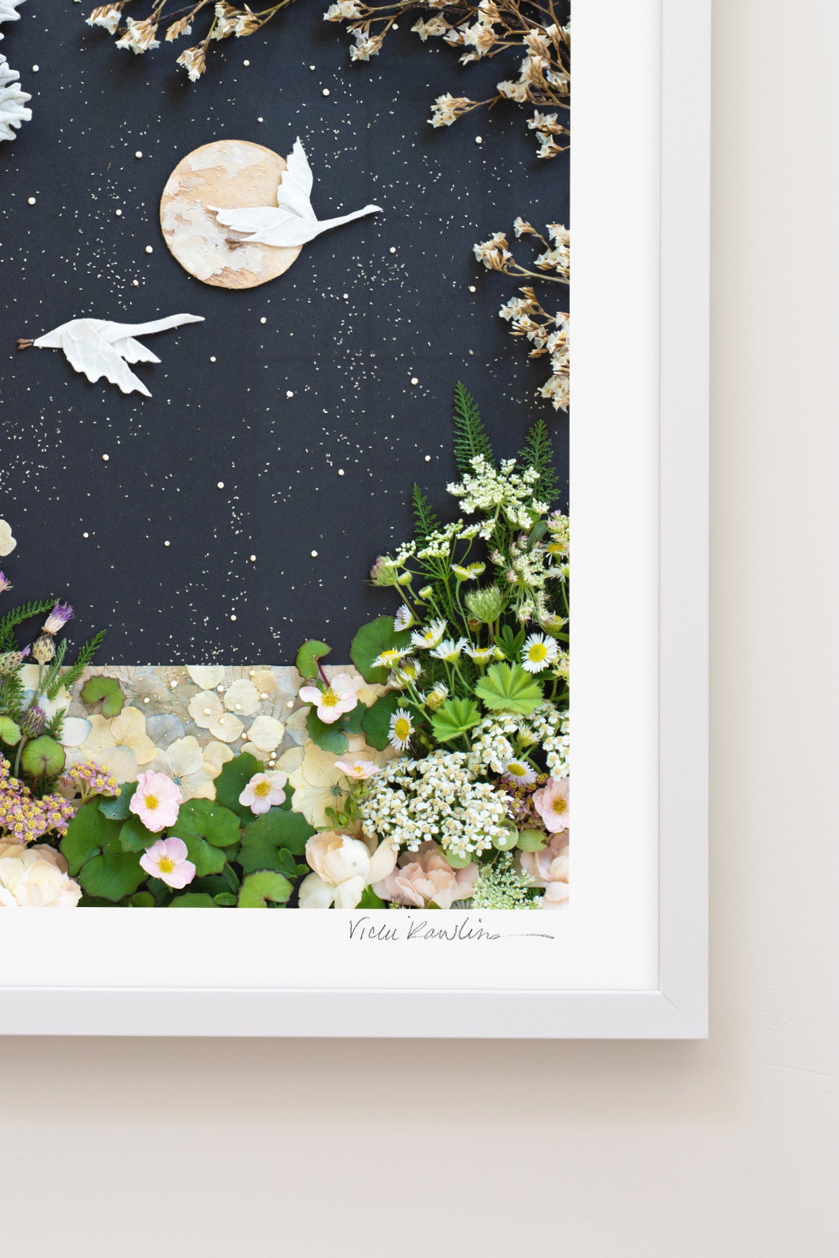 "Moon Dance" Flower Print