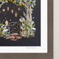 "Moon Garden" Flower Print