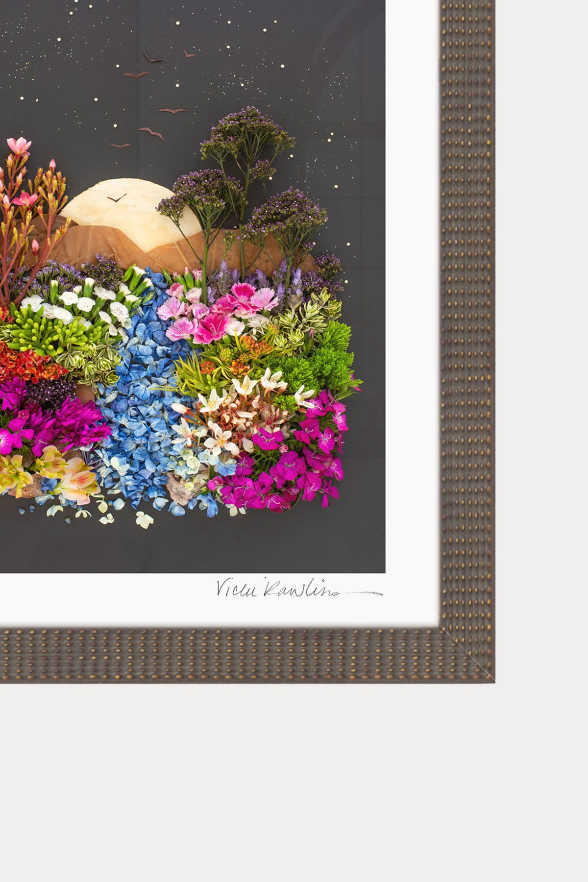 "Moon River" Flower Print