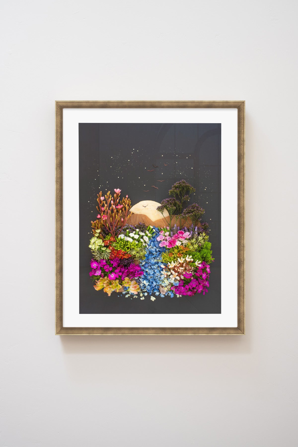 "Moon River" Flower Print