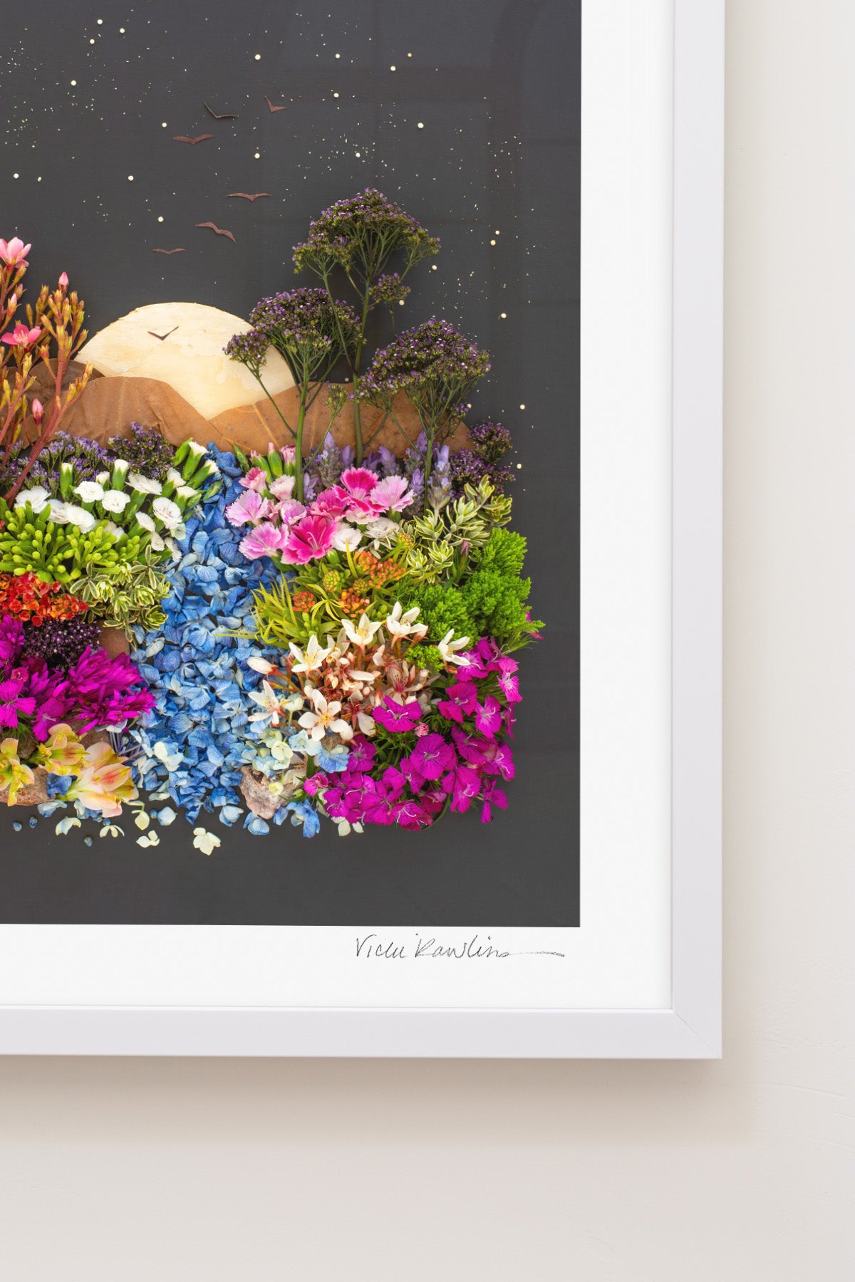 "Moon River" Flower Print