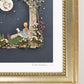 "The Moon & Me" Flower Print