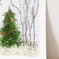"Moonlit Forest" Flower Print