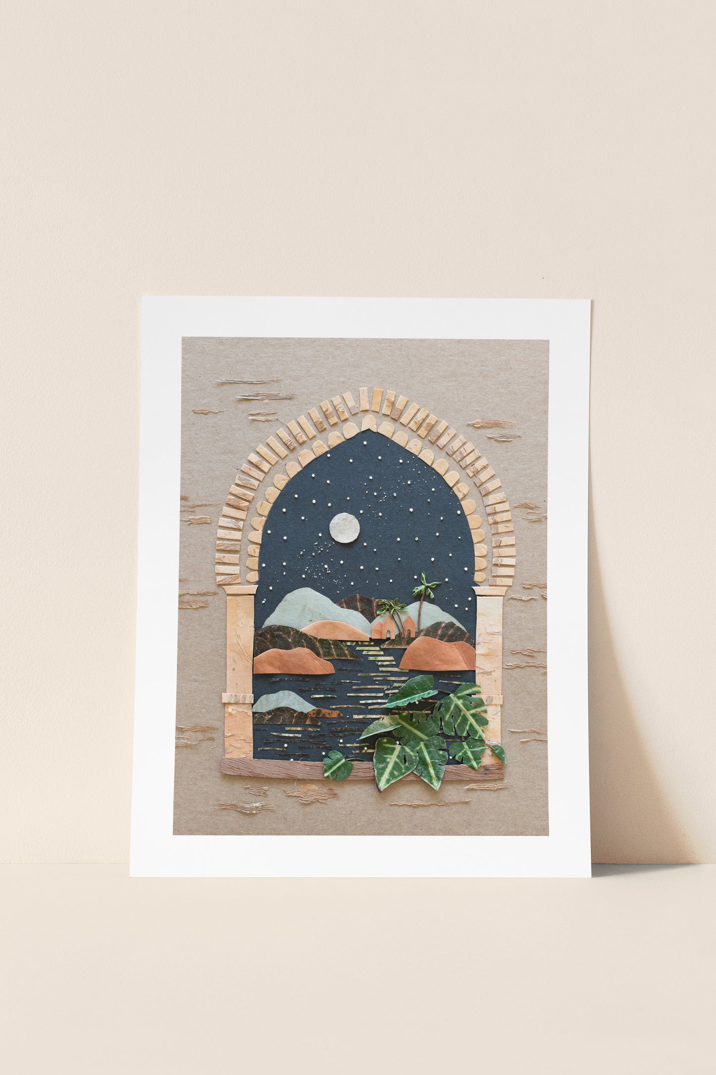 "Moroccan Nights" Flower Print