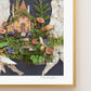 "Mushroom Inn" Flower Print