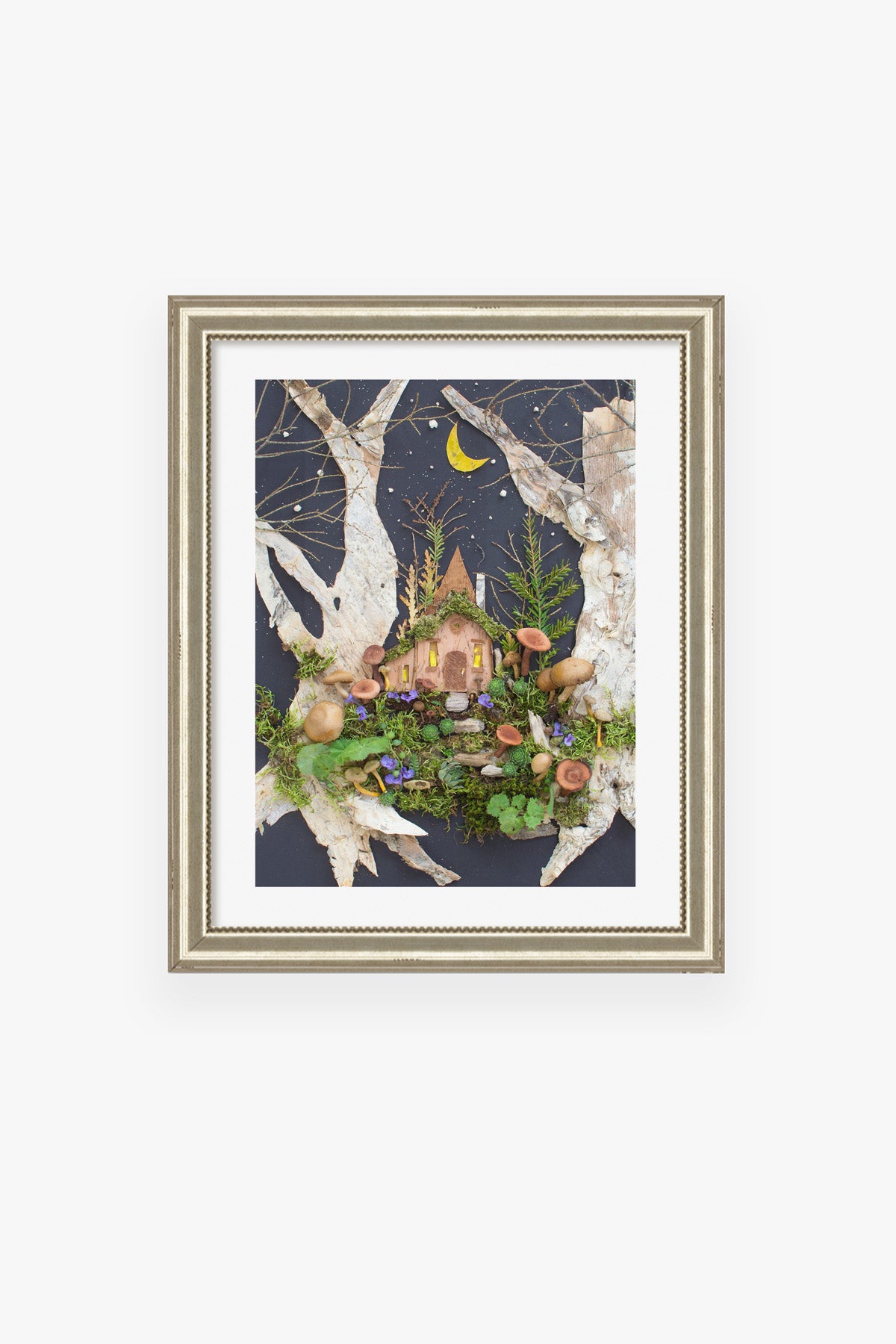 "Mushroom Inn" Flower Print