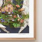 "Mushroom Inn" Flower Print