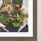 "Mushroom Inn" Flower Print