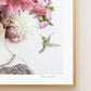 "My Fair Lady" Flower Face Print
