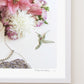 "My Fair Lady" Flower Face Print