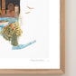 "New York" Flower Print