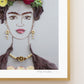 "Nesting Frida" Flower Print