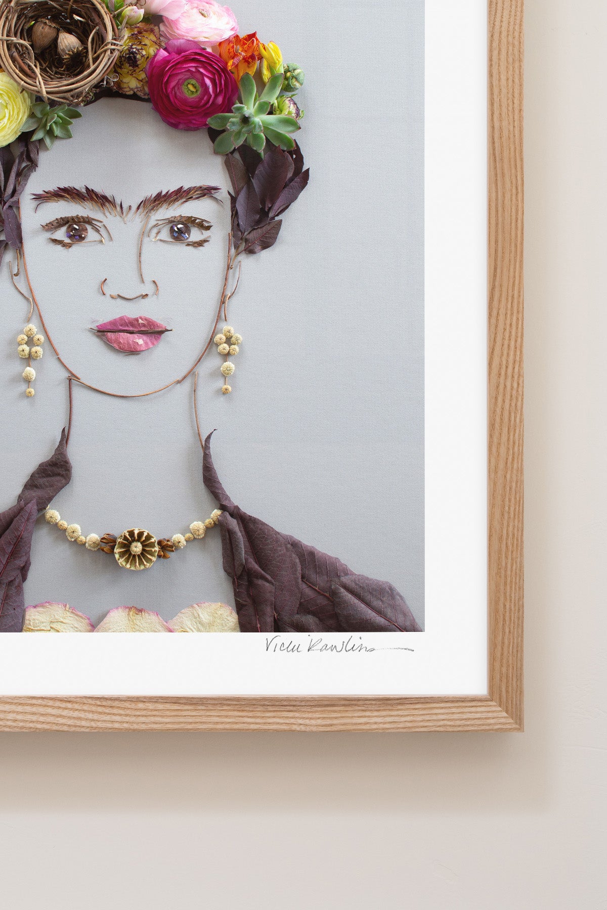 "Nesting Frida" Flower Print